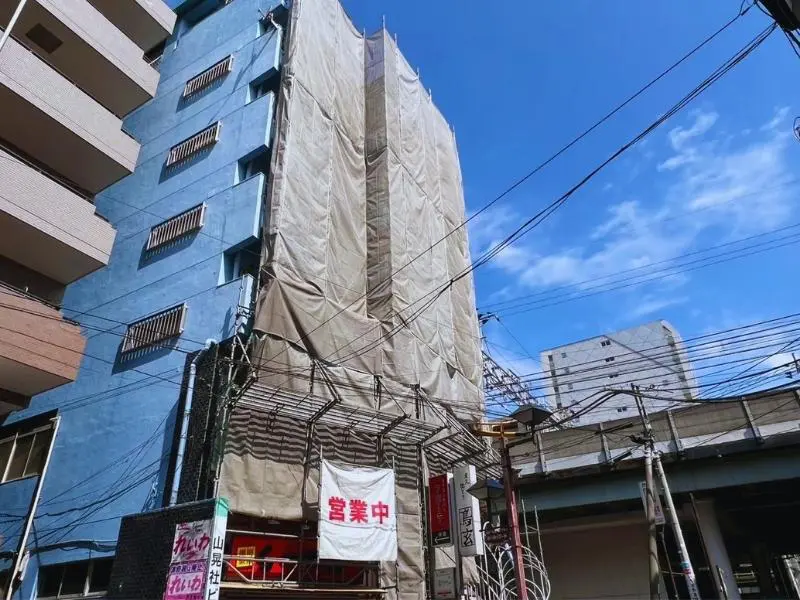 外壁施工写真